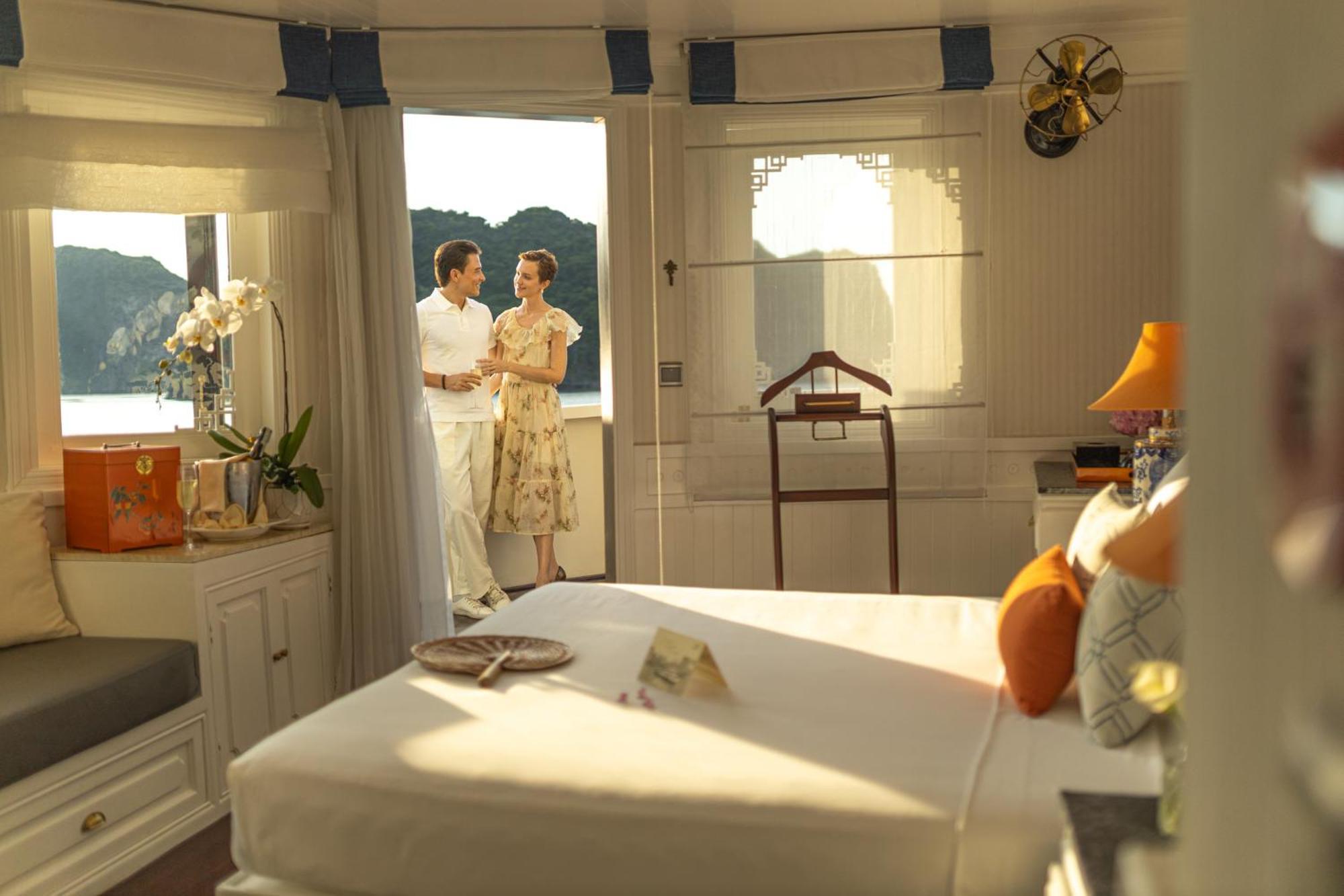 Hotel The Au Co Cruise - Managed By Bhaya Cruise Hạ Long Zimmer foto