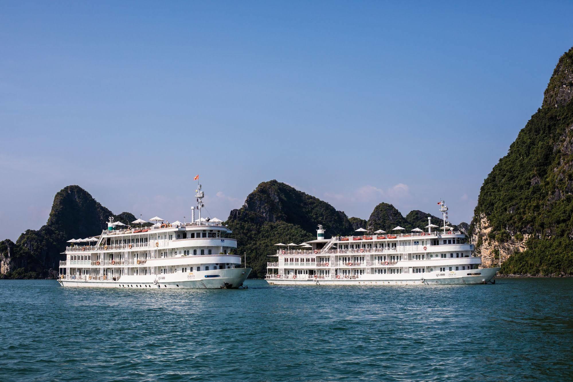 Hotel The Au Co Cruise - Managed By Bhaya Cruise Hạ Long Exterior foto